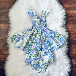 Hill House Baby Ellie in Blue Hydrangea Size 12-18 Months